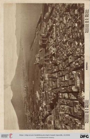 Napoli – Panorama da S. Martino. – Panorama da S. Martino. – Panorama da S. Martino. – Panorama da S. Martino.