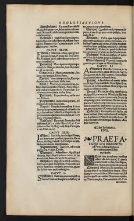 Praefationis ... in translationem Esaiae explicatio. - Quorundam Vocabulorum in Malachiam, explanatio.