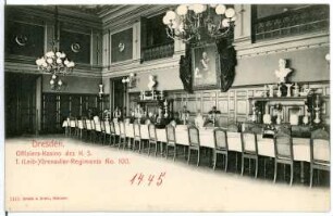 Dresden. Offiziers-Kasino des Grenadier-Regiments