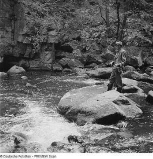 Bodetal, Angler an der Bode