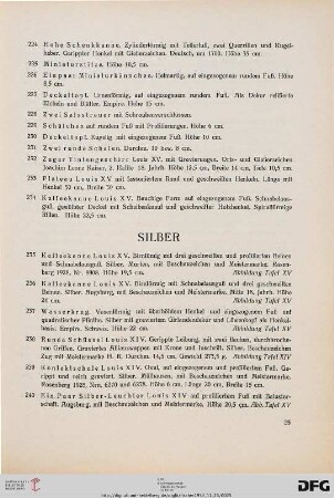 Silber (Nr. 235-324)
