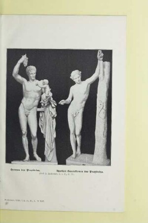 Hermes des Prariteles. Apollon Sauroktonos des Prariteles