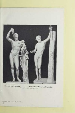 Hermes des Prariteles. Apollon Sauroktonos des Prariteles