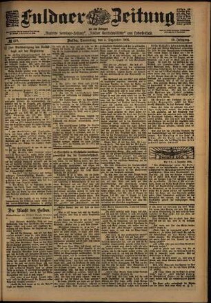 Ausgabe vom Donnerstag, den 04. Dezember 1902.