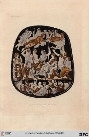 Tafeln: Le cabinet des antiques a la Bibliothèque Nationale: choix des principaux monuments de l'antiquité, du Moyen-Age & de la Renaissance conservés au département des médailles et antiques de la bibliothèque Nationale