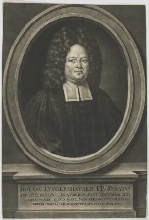 Bildnis des Ioh. Iac. Lvngershauvsen