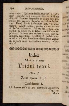 680-682, Index Materiarum Tridui sexti