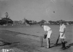 St. George´s College : Cricketspiel auf dem Cricketplatz des St. George´s College