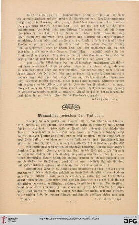 Dramatiker zwischen den Kulissen