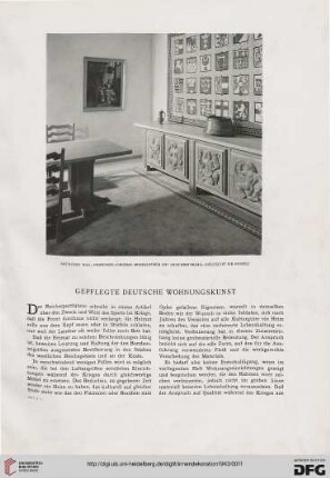 54: Gepflegte deutsche Wohnungskunst