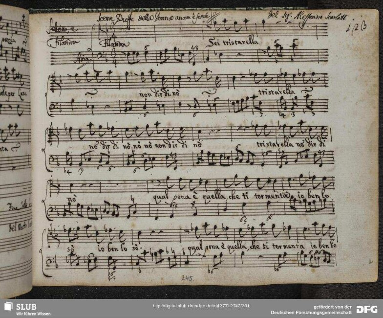 Alessandro Scarlatti - Selvino e Filandra