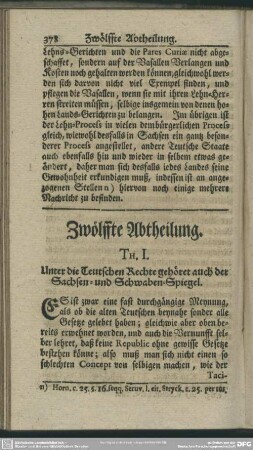 Zwölffte Abtheilung