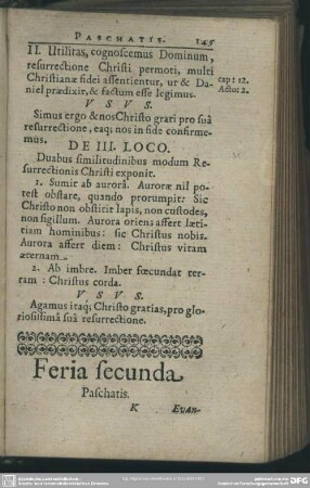 Feria secunda Paschatis