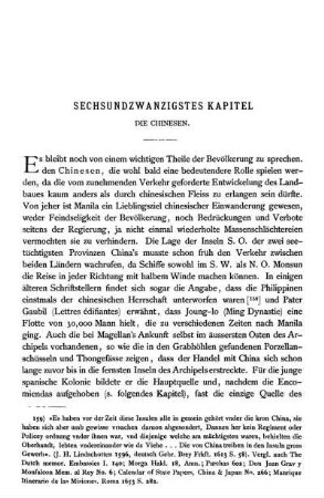 Sechsundzwanzigstes Kapitel Die Chinesen.