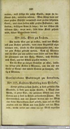 Verschiedene Buddings zu bereiten