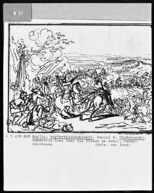Romanzoffs Sieg über die Türken am Kahul 1770