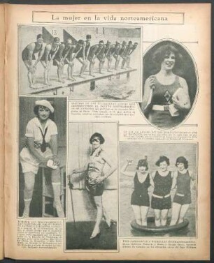 La mujer en la vida norteamericana [Fotografías]