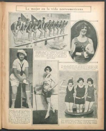 La mujer en la vida norteamericana [Fotografías]