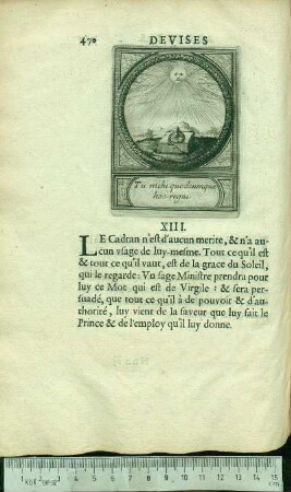 XIII. Tu mihi quodcumque hoc regni.