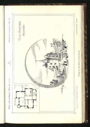 Tafel 26: Villa Honegger in Bremgarten