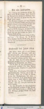 Die vier Jahrszeiten.