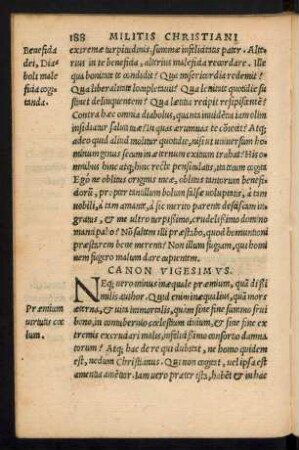 Canon Vigesimus.