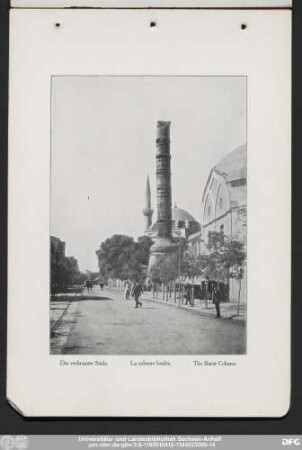 La colonne brulée.