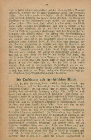 Die Teufelsbrut und ihre höllischen Mittel