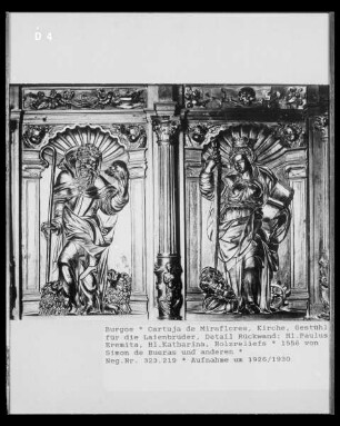 Heiliger Paulus Eremita und Heilige Katharina