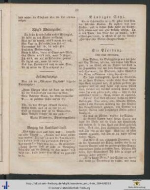 Zeitungsanzeige.