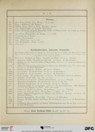 Handzeichnungen, Aquarelle, Ölgemälde (Nr. 441-490)