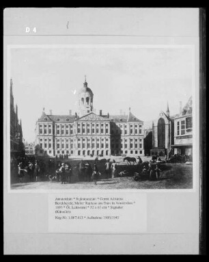 Rathaus am Dam in Amsterdam