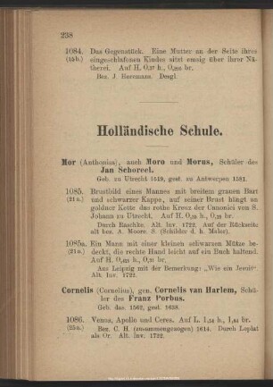 Holländische Schule.