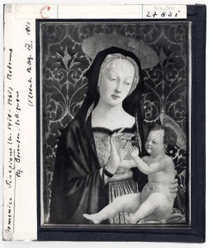 Domenico Veneziano: Madonna, Settignano, Sammlung Berenson