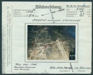 Foto der Gegend nordwestlich von Sierniczki [Sirnychky] (Luftbild)