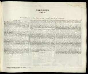 Zwanzigste Lieferung. No. 115-120.