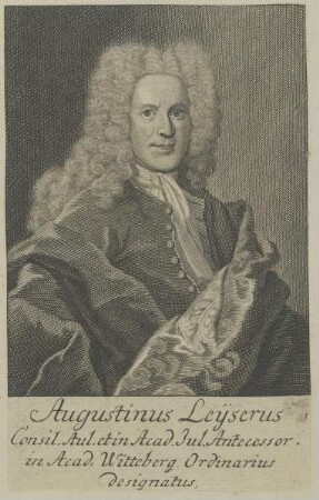 Bildnis des Augustinus Leyserus