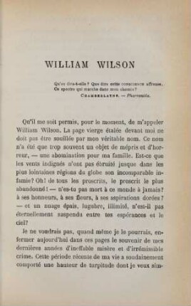 William Wilson