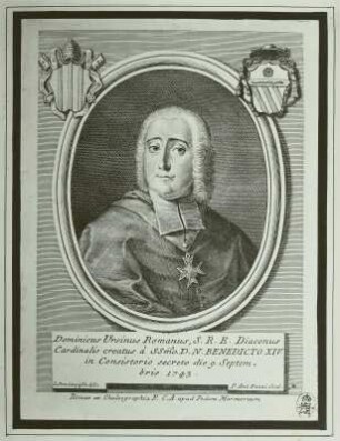 Bildnis des Kardinals Domenico Orsini