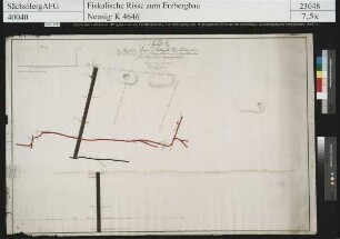 Sonne und Gottes Gabe Fundgrube bei Erbisdorf, Wiederausrichten des Sonne- und Gottes Gabe Stehender in der Tiefer Fürsten Stollnsohle im Hangenden des August Spat