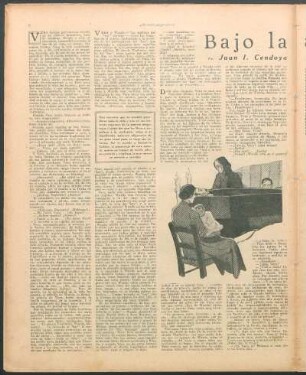 Bajo la angustia