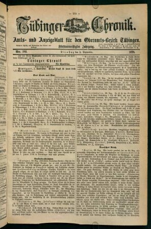 2. September (Nro. 192) - 6. September (Nro. 196)