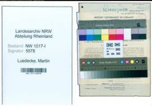 Entnazifizierung Martin Luedecke , geb. 13.09.1895 (Kinderarzt)