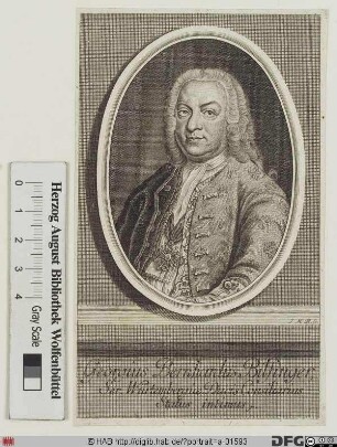 Bildnis Georg Bernhard Bilfinger
