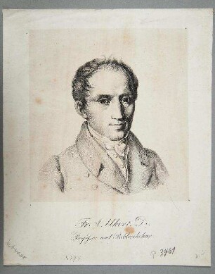 Bildnis von Friedrich Ukert (1780-1851)