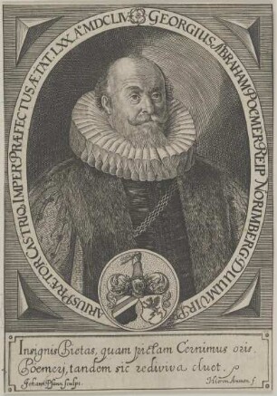 Bildnis des Georgius Abraham Poemer