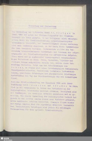 Einleitung und Zielsetzung