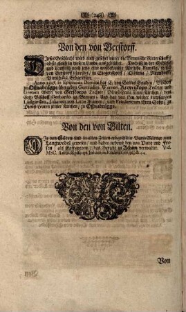 Von den von Gilten.