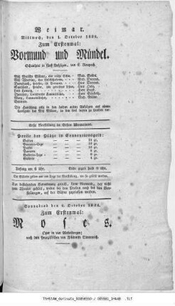 Vormund und Mündel