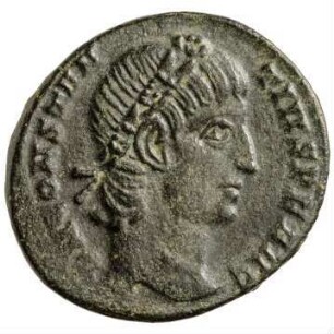 Münze, Aes 4, 337 - 340 n. Chr.